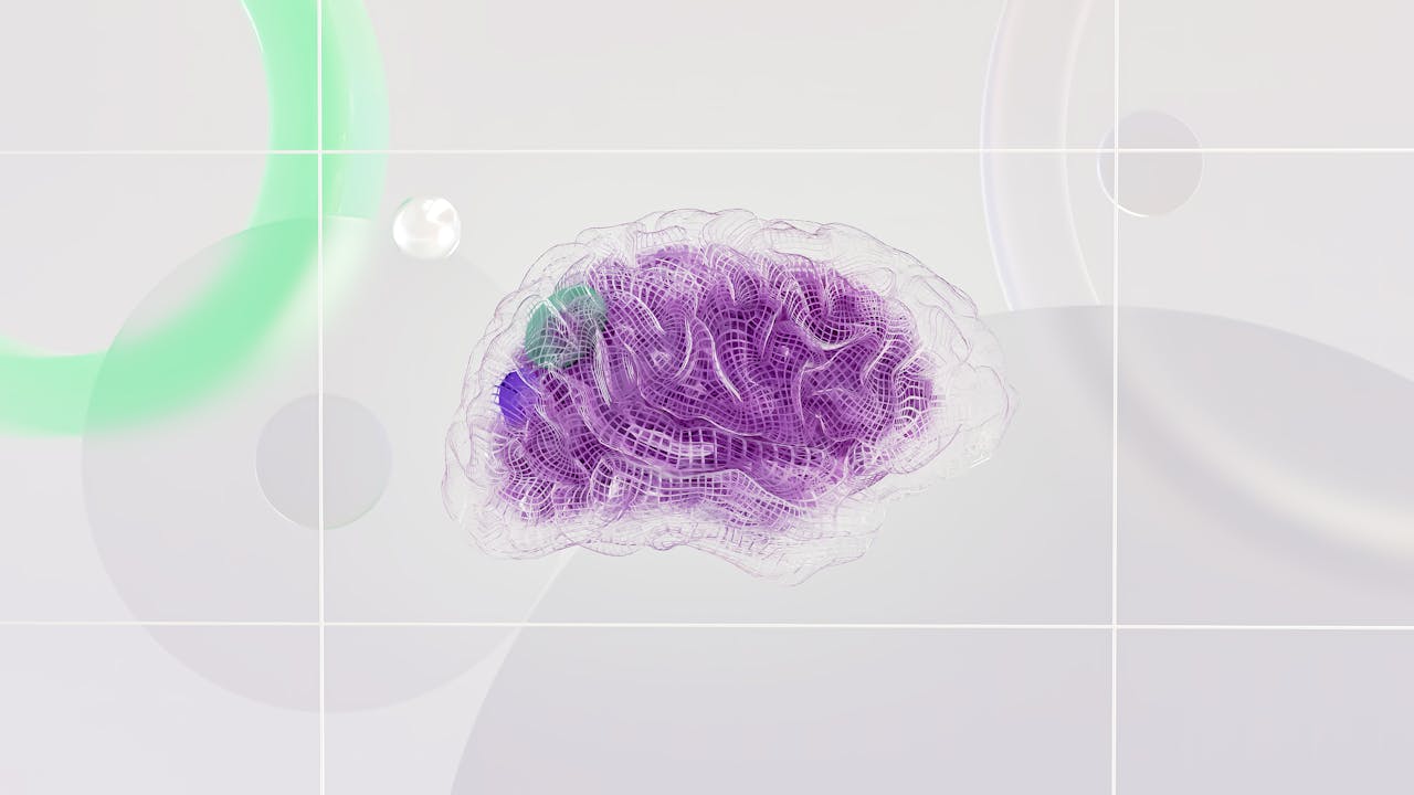 An artist's illustration of artificial intelligence (AI). This image represents how machine learning is inspired by neuroscience and the human brain.